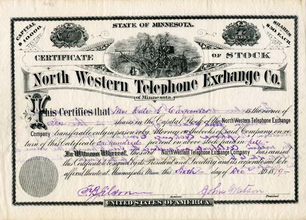 North Western Telephone Exchange Co.